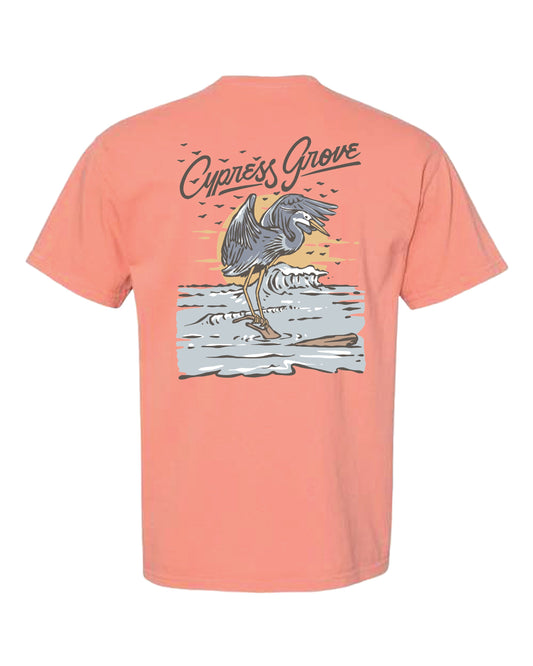 Blue Heron SS T-Shirts - Cypress Grove Apparel - T-Shirt