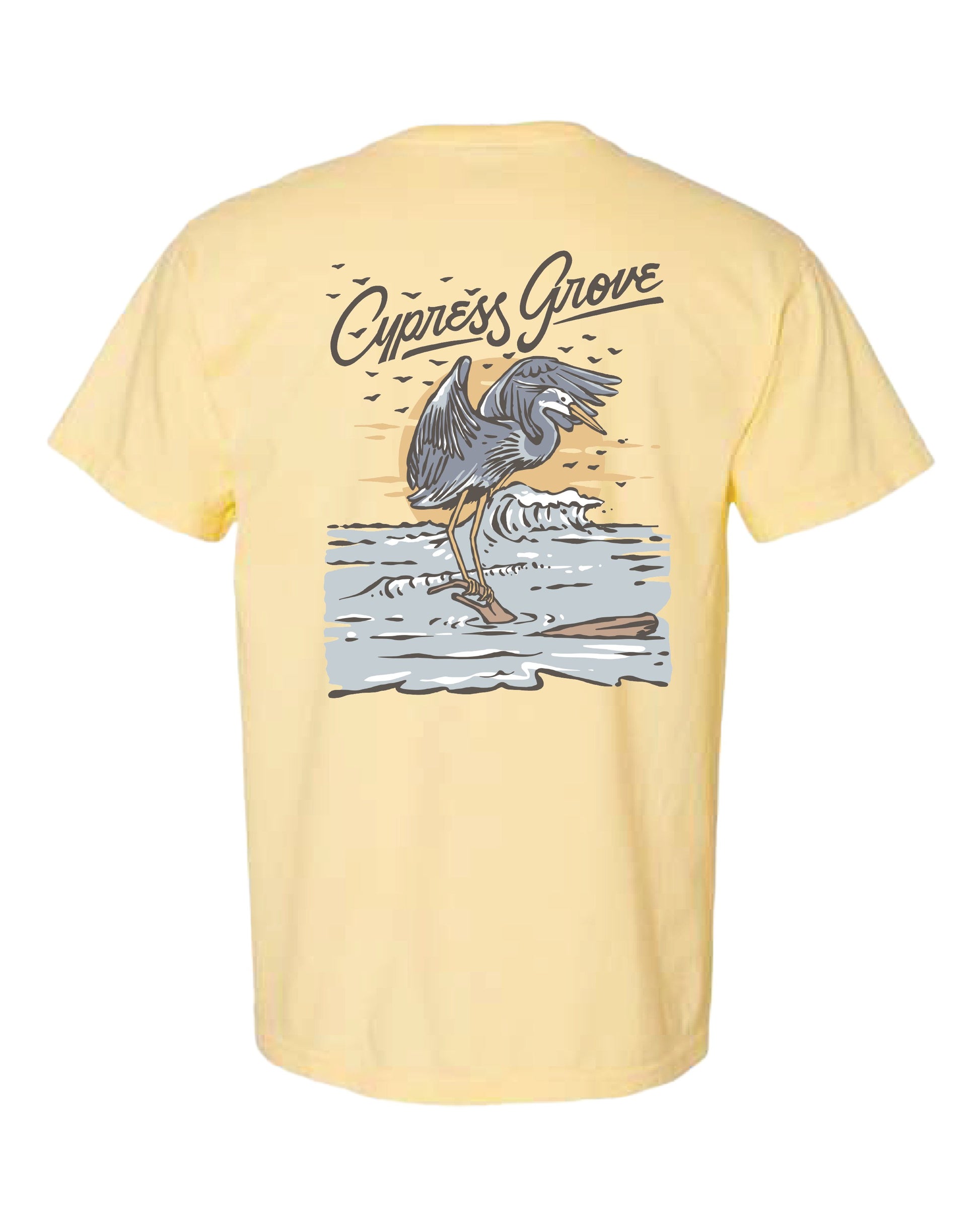 Blue Heron SS T-Shirts - Cypress Grove Apparel - T-Shirt